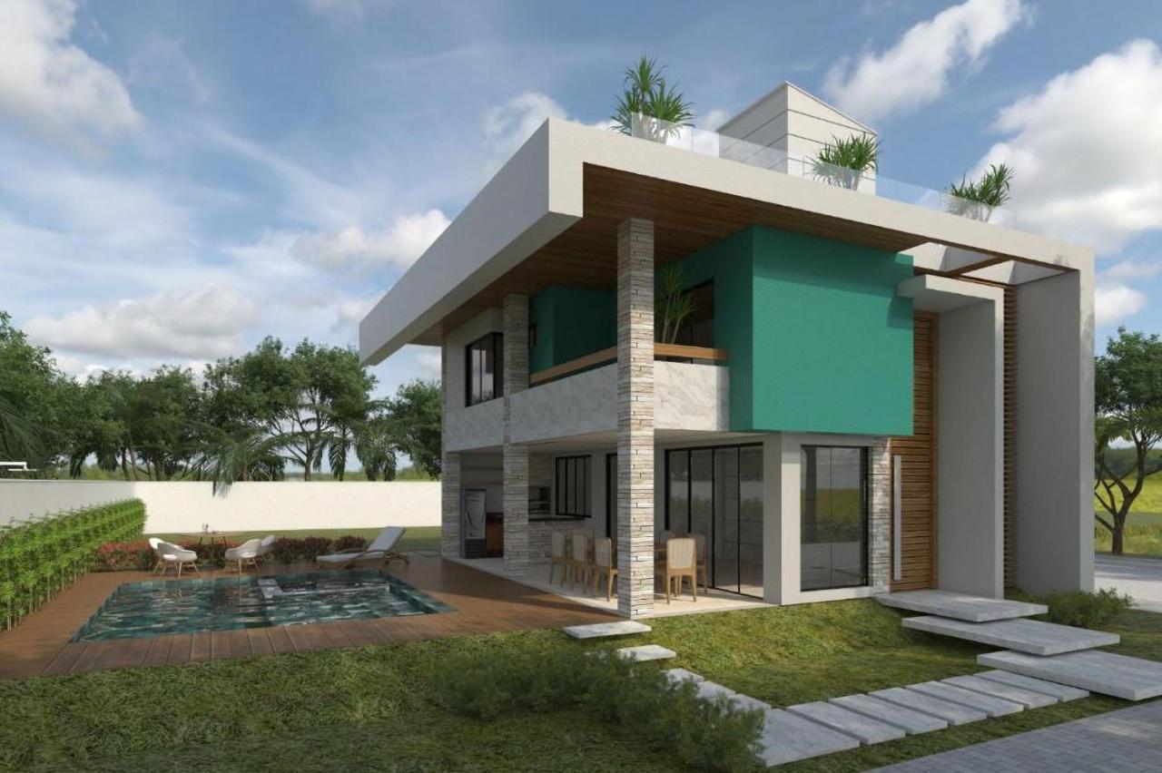 Espetacular Casa De Charme Em Sao Miguel Do Gostoso - Salou Villa Exterior photo